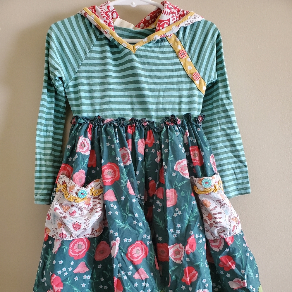 Matilda Jane Hooded Dress size 4